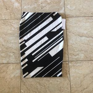 Black and White Skirt